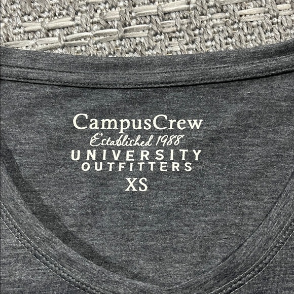 Campus Crew | Long Sleeved Grey Shirt - Picture 4 of 10
